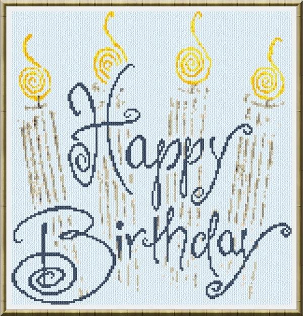 Happy Birthday - Alessandra Adelaide Needleworks