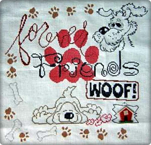 My Dog Sampler - Alessandra Adelaide Needleworks