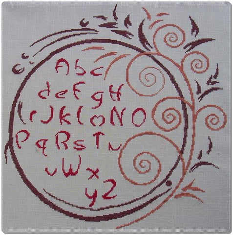 Spring Alphabet - Alessandra Adelaide Needleworks