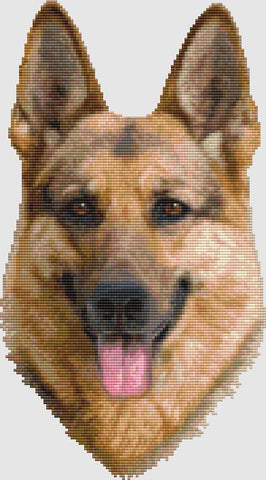 German Shepherd: Portrait - DogShoppe Designs