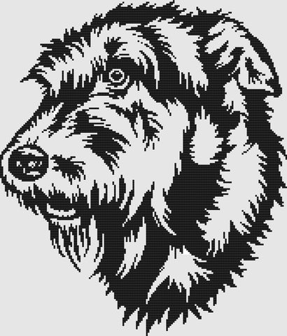 Irish Wolfhound: Sketch - DogShoppe Designs