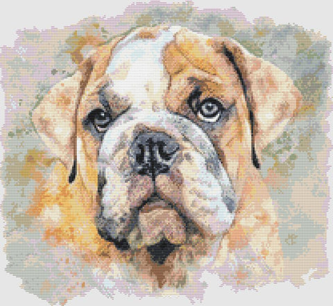 Bulldog: Pastel - DogShoppe Designs