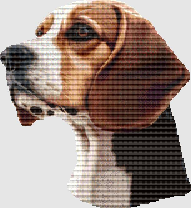 Beagle: Portrait II - DogShoppe Designs