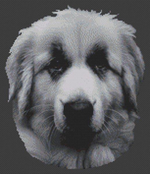 Great Pyrenees 2 - White Willow Stitching