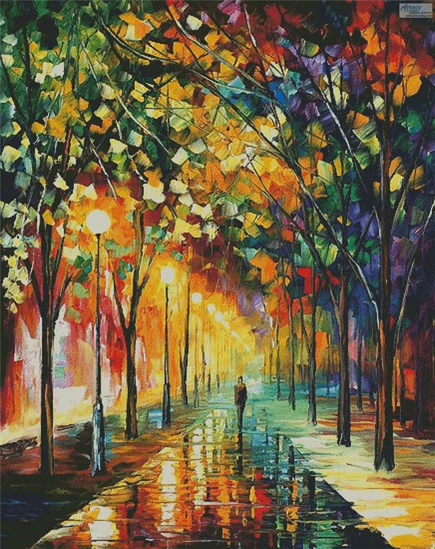 Fantastic Green Dreams (Large) - Artecy Cross Stitch