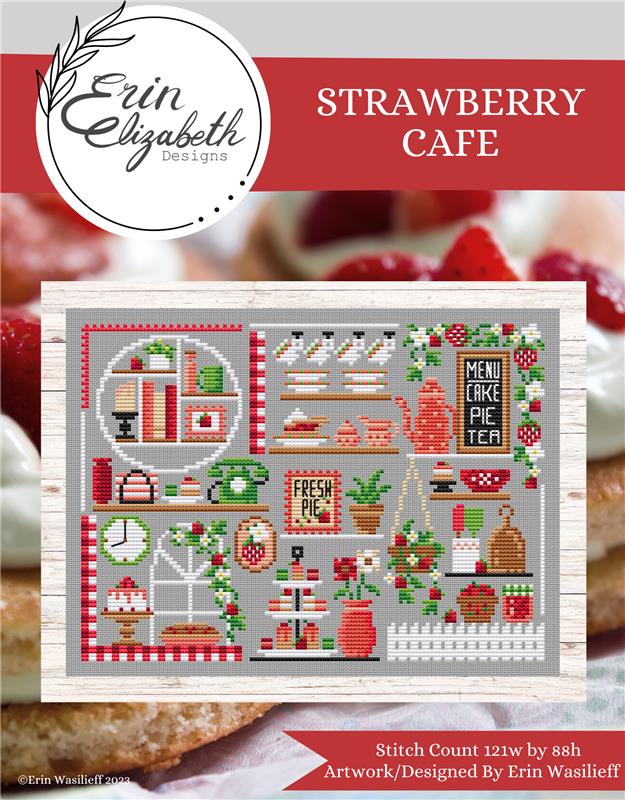 Strawberry Cafe - Erin Elizabeth Designs