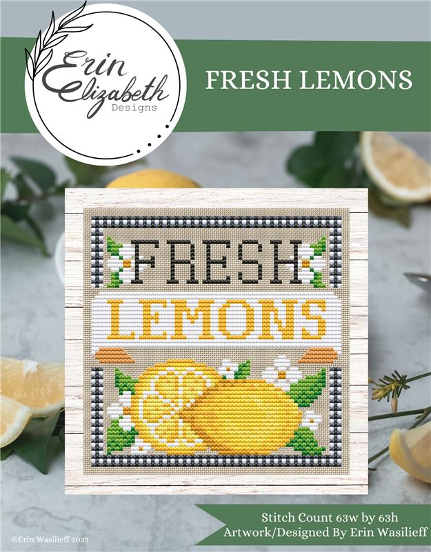 Fresh Lemons - Erin Elizabeth Designs