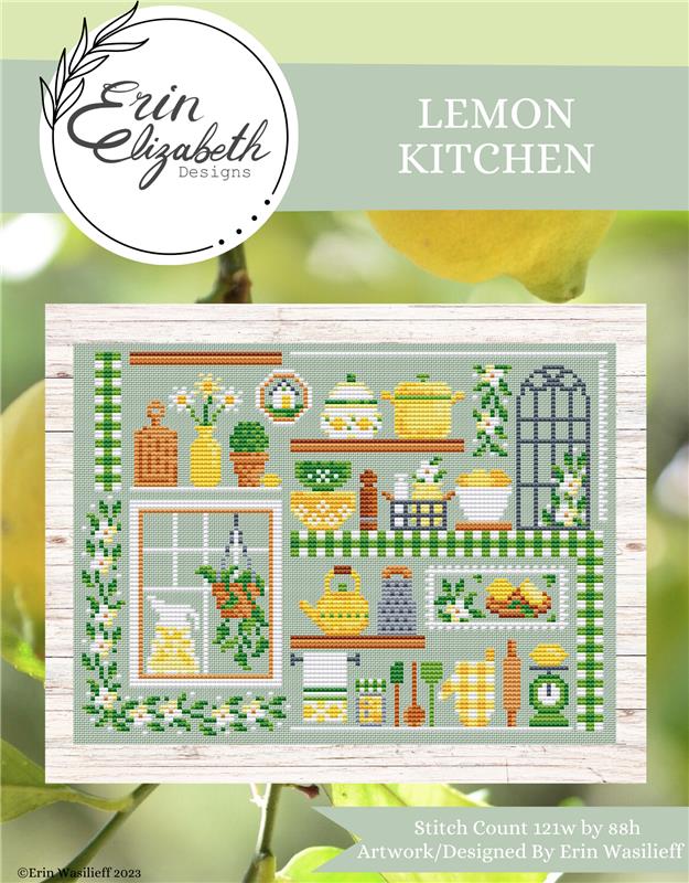 Lemon Kitchen - Erin Elizabeth Designs