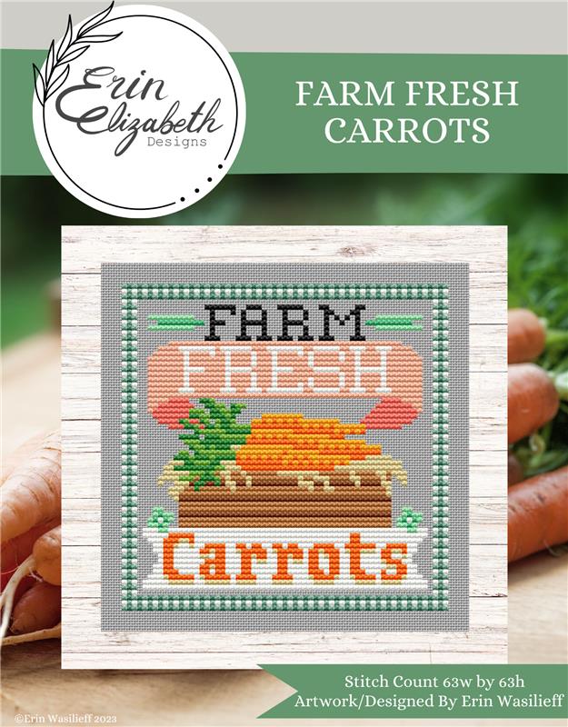 Farm Fresh Carrots - Erin Elizabeth Designs