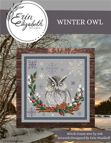 Winter Owl - Erin Elizabeth Designs