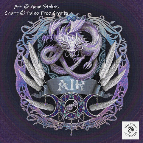 Elemental Icons: Air - Paine Free Crafts