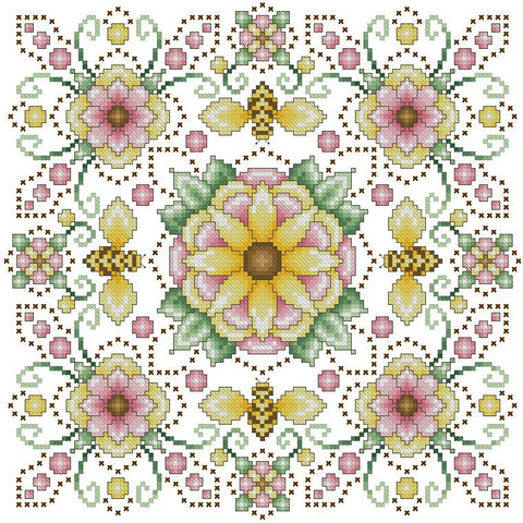 Four Seasons Mandalas: Summer - Kitty & Me Designs