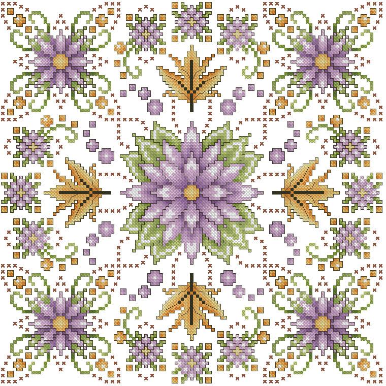 Four Seasons Mandalas: Autumn - Kitty & Me Designs