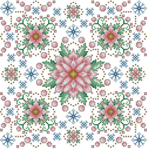 Four Seasons Mandalas: Winter - Kitty & Me Designs