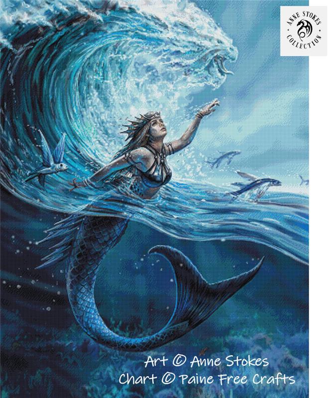 Elemental Sorceress: Water - Paine Free Crafts