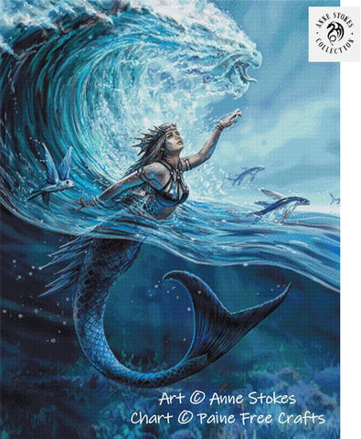 Elemental Sorceress: Water - Paine Free Crafts