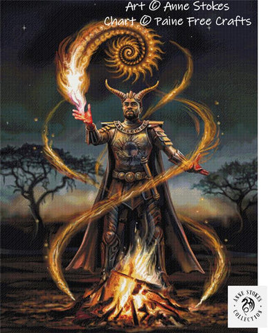 Elemental Wizard: Fire - Paine Free Crafts