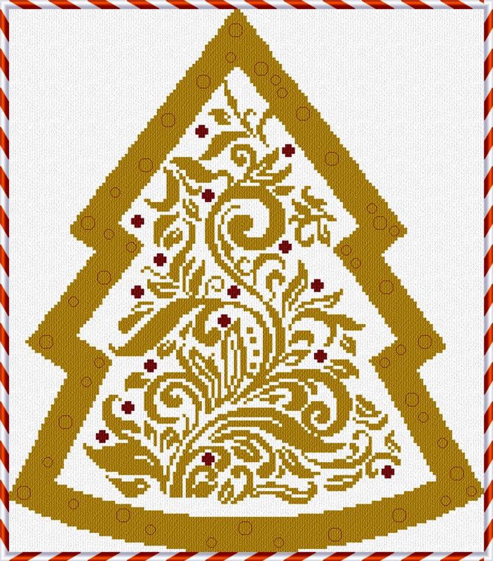 Christmas Tree 39: CT 39 - Alessandra Adelaide Needleworks