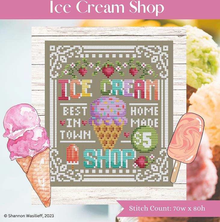 Ice Cream Shop - Shannon Christine Designs