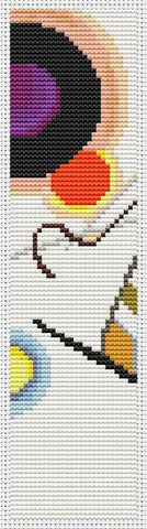 Composition VIII Bookmark - Art of Stitch, The