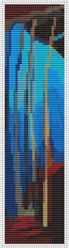 Blue Sky Bookmark - Art of Stitch, The