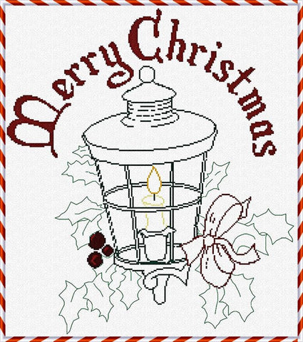 Lampe De Noel - Alessandra Adelaide Needleworks