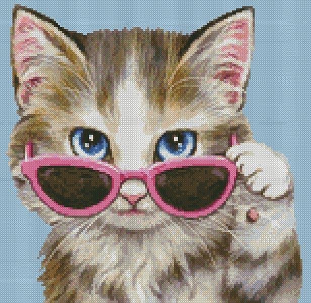 Mini Cat 81 - Artecy Cross Stitch