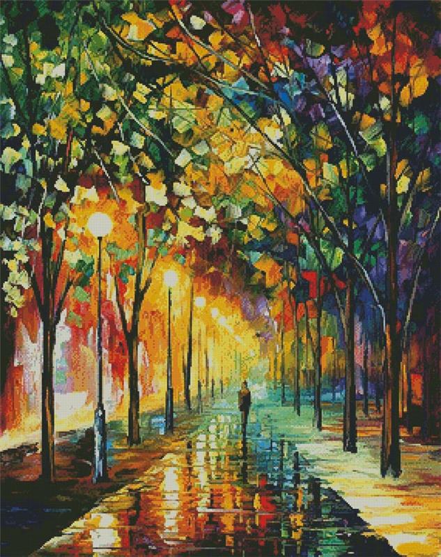 Fantastic Green Dreams (Medium) - Artecy Cross Stitch