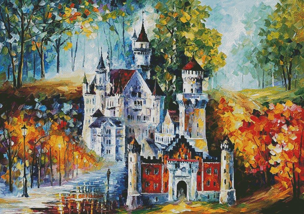 Magical Castle (Large) - Artecy Cross Stitch