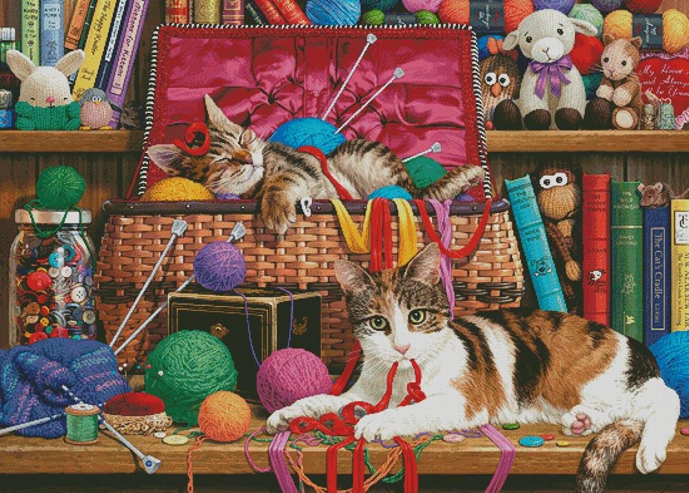 Comfy Spot (Large) - Artecy Cross Stitch