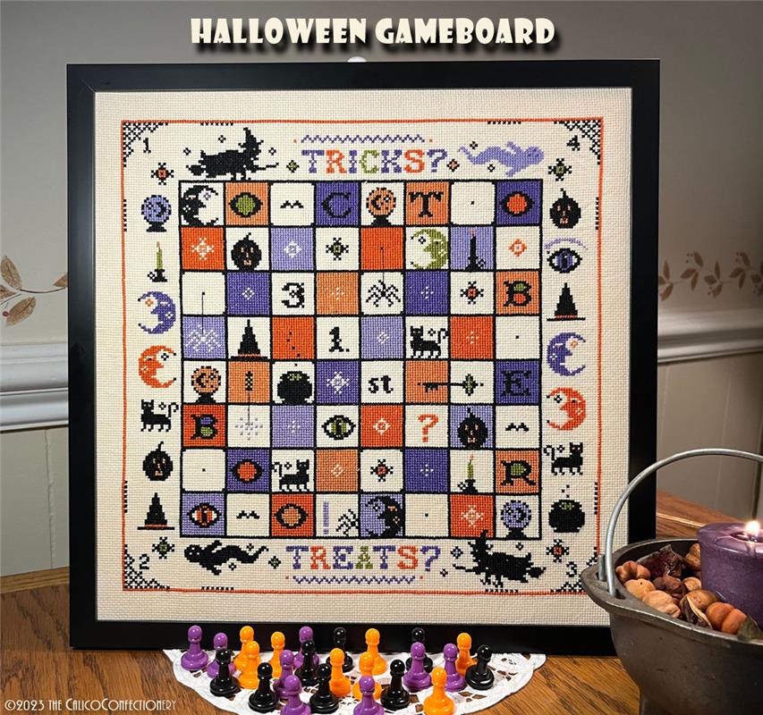 Halloween Gameboard - Calico Confectionary