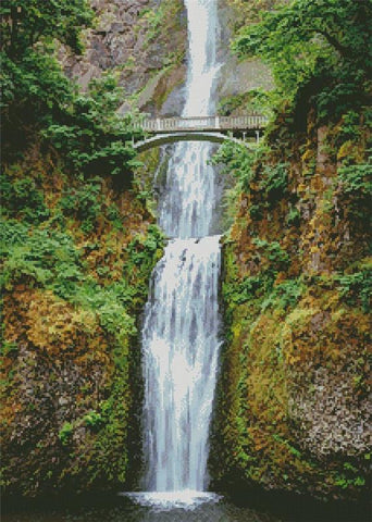 Multnomah Falls - Artecy Cross Stitch