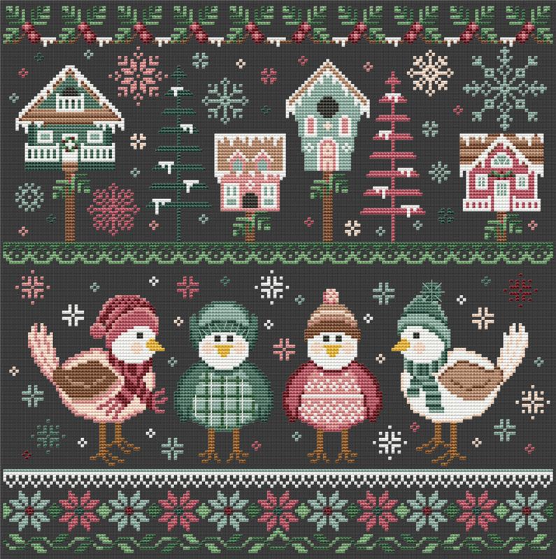 Winter Birds - Erin Elizabeth Designs