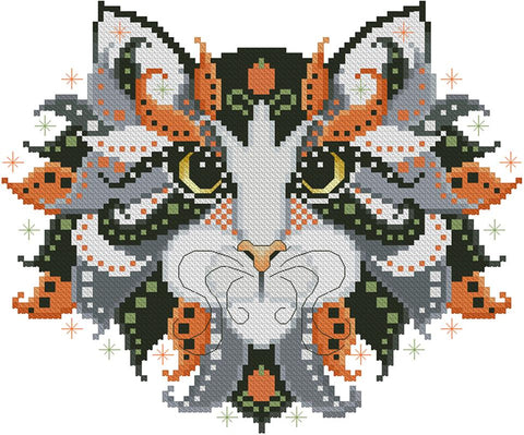 Colorful Cats: Salem - Kitty & Me Designs
