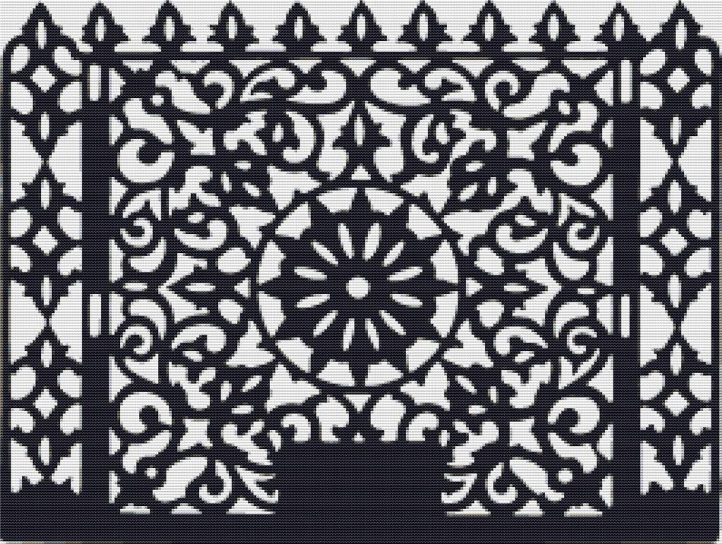 Entrance Gate I - X Squared Cross Stitch