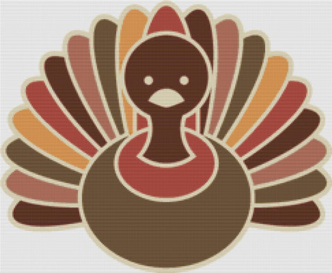 Turkey - X Squared Cross Stitch
