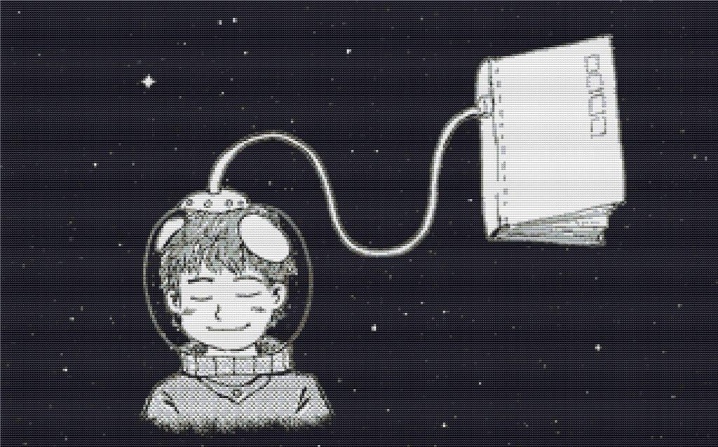 Astronaut Dream - X Squared Cross Stitch