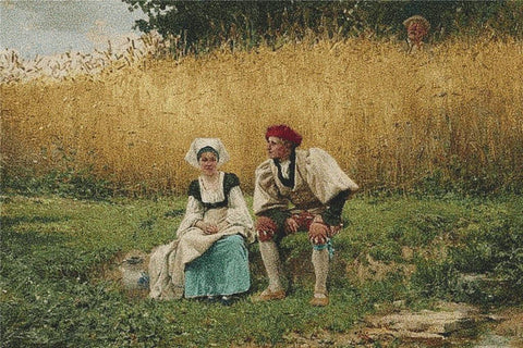 The Watcher In The Cornfield - X Squared Cross Stitch