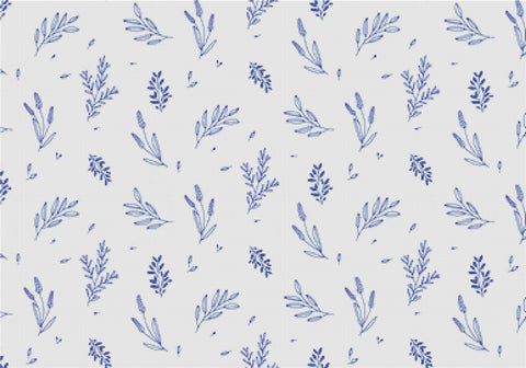 Blue Plants - X Squared Cross Stitch