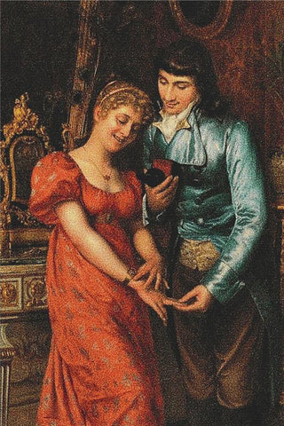 The Engagement - X Squared Cross Stitch