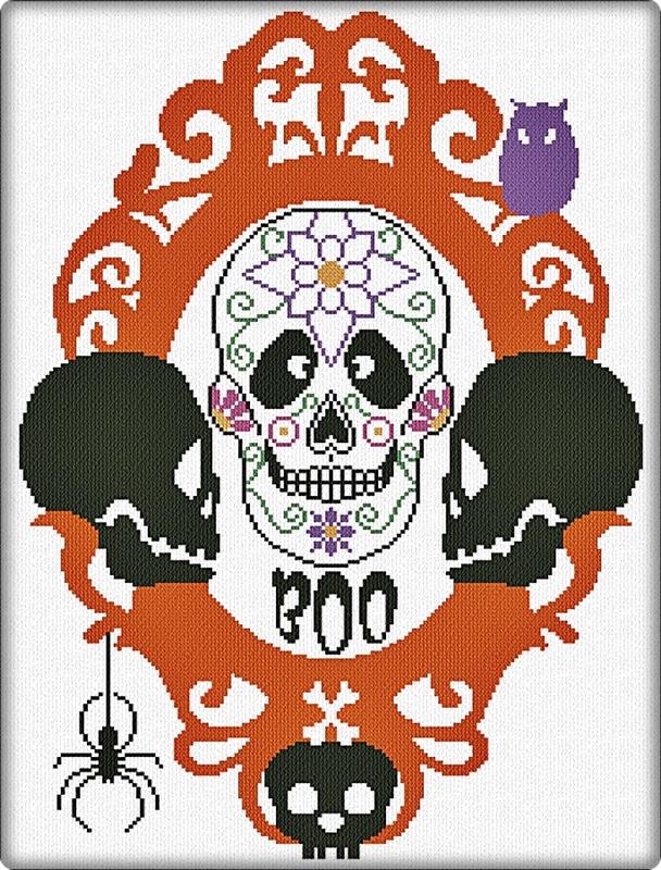 Halloween Gallery: Boo - Alessandra Adelaide Needleworks
