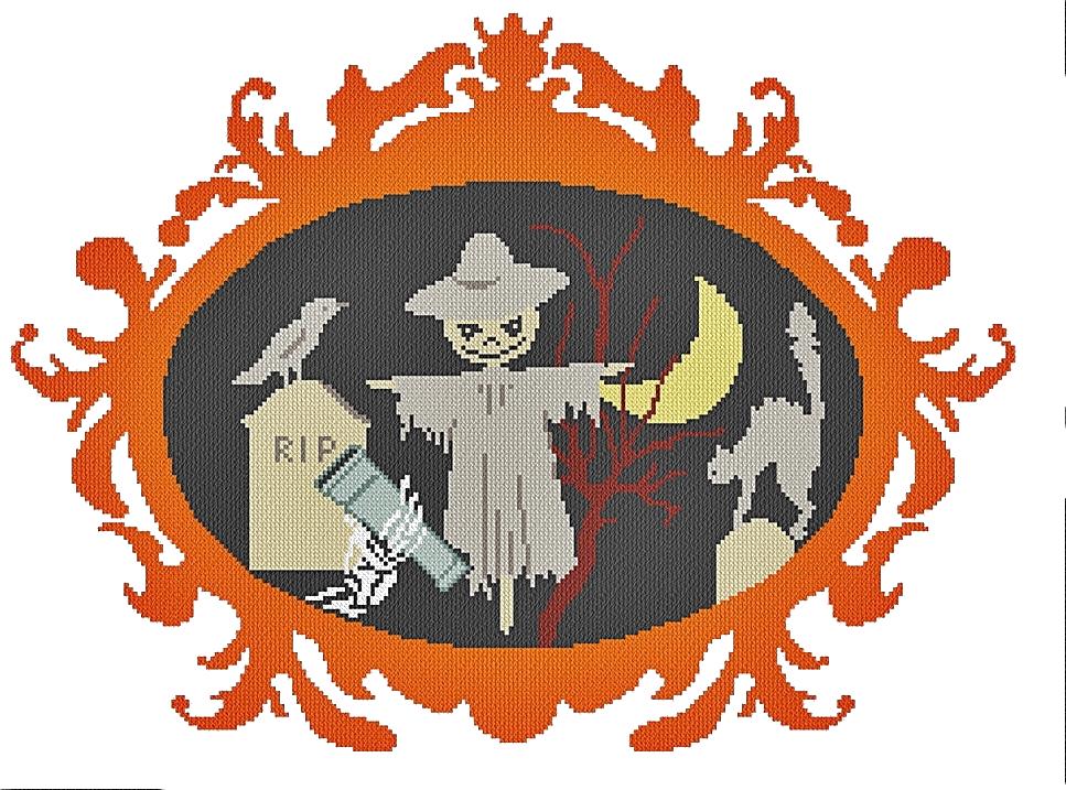 Halloween Gallery: Landscape - Alessandra Adelaide Needleworks