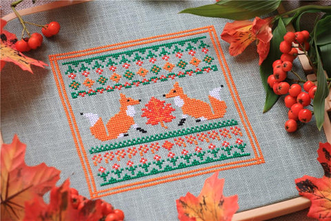 Autumn Sampler - Cute Embroidery by Kate