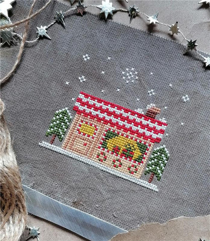 Christmas Shop - Cute Embroidery by Kate