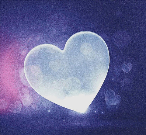Glass Heart - X Squared Cross Stitch