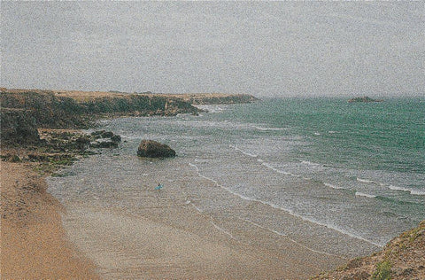 Beach At Quiberon - X Squared Cross Stitch