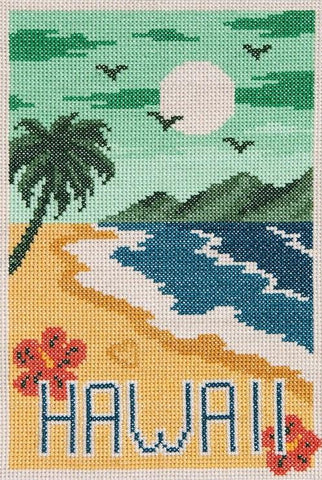 Hawaii - Cute Embroidery by Kate