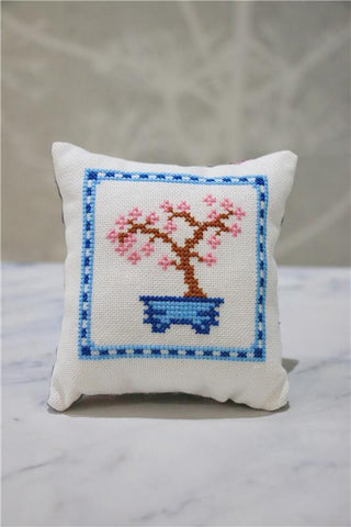 Bonsai Tree Sakura - Cute Embroidery by Kate