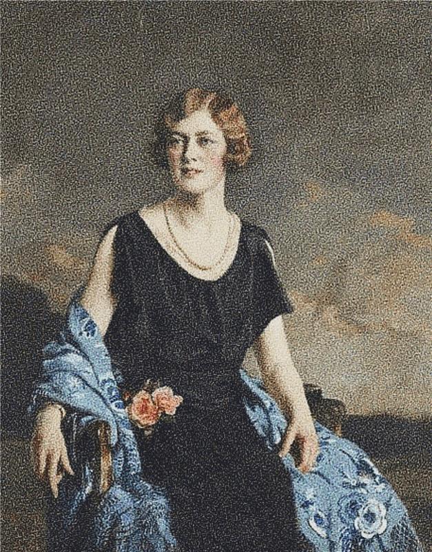 Lady Phyllis Hervey - X Squared Cross Stitch