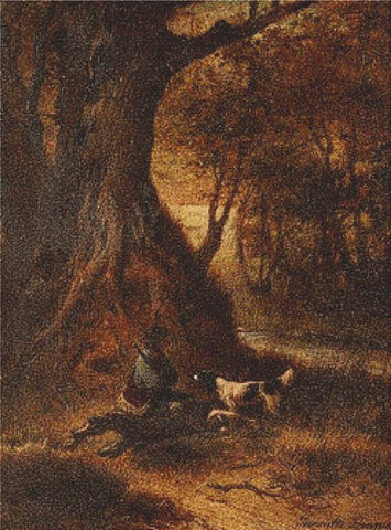 The Young Gamekeeper - X Squared Cross Stitch
